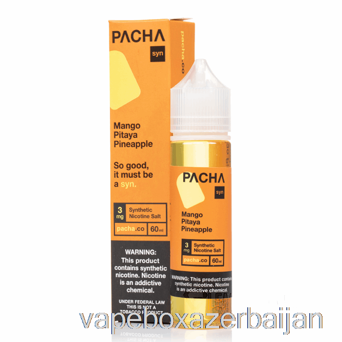 Vape Smoke Mango Pitaya Pineapple - Pachamama - 60mL 0mg